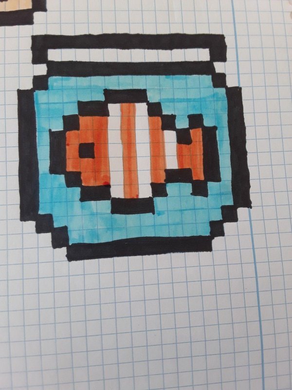 рисунок по клеточкам маленькие