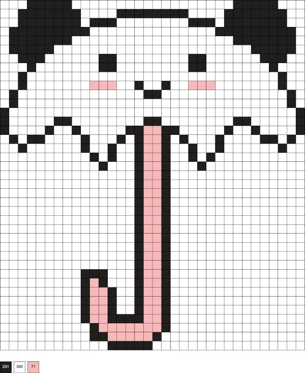 рисунок в клеточку