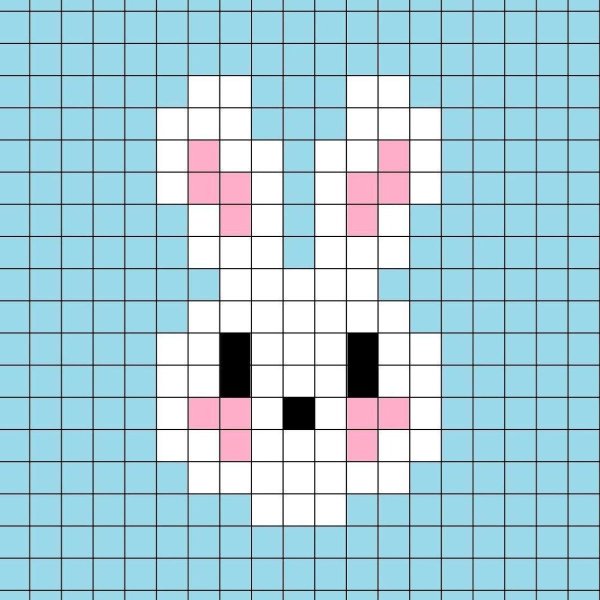 рисунок по клеточкам маленькие