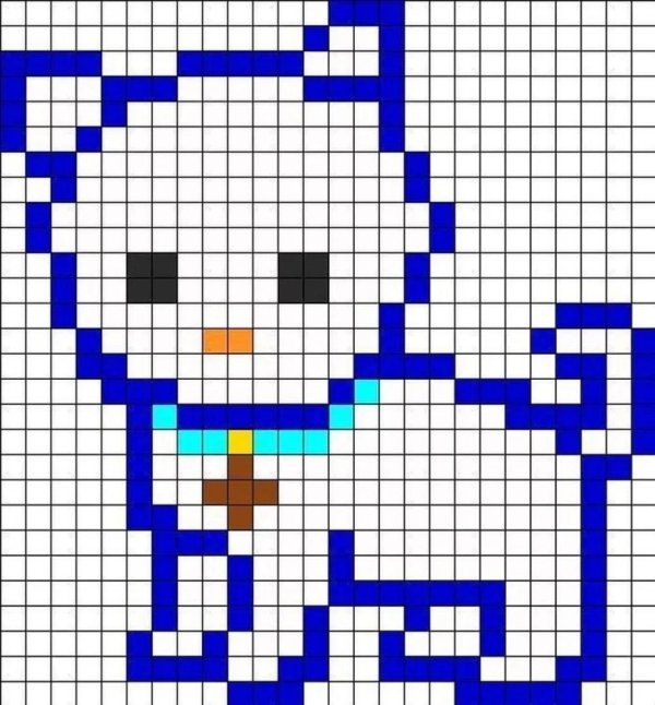 рисование по клеткам