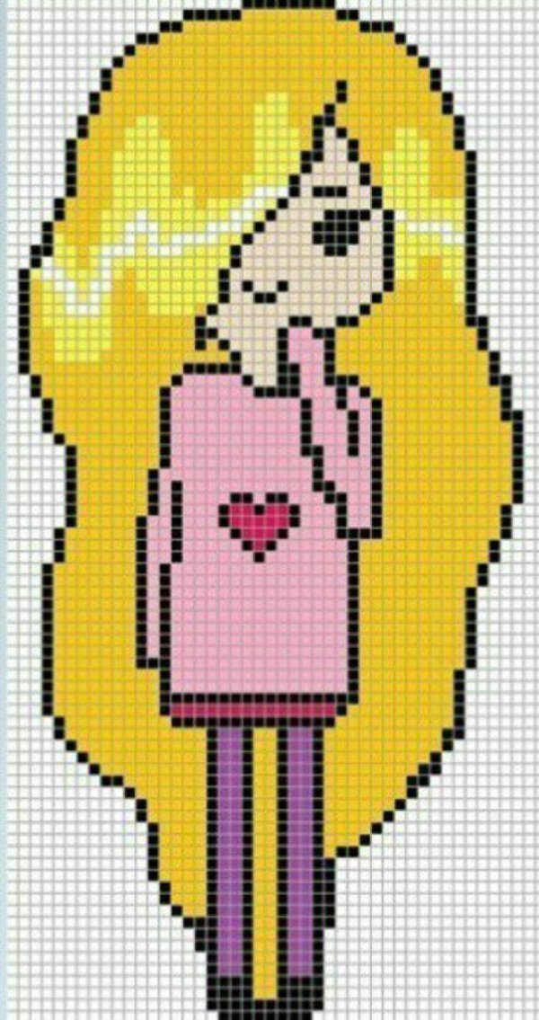 девочка по клеточкам