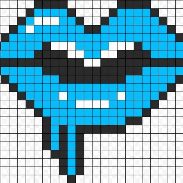 рисунки по клелеточкам