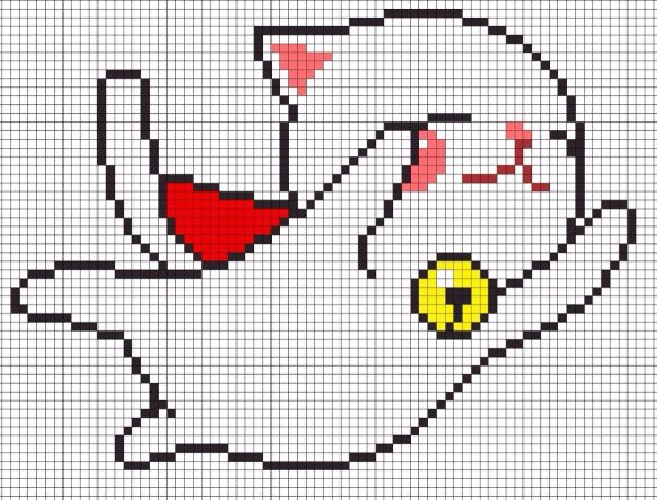 рисунки по клеткам