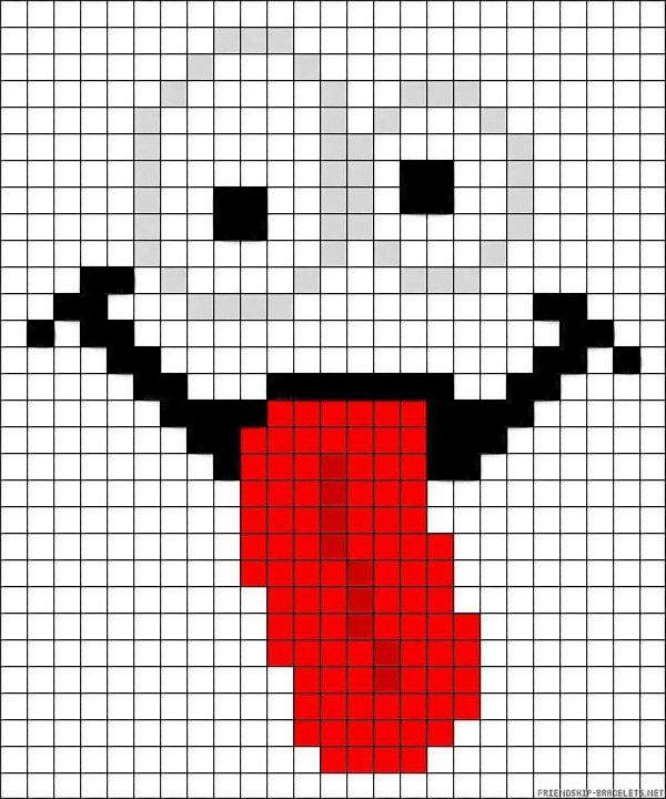 рисунки вклеточк