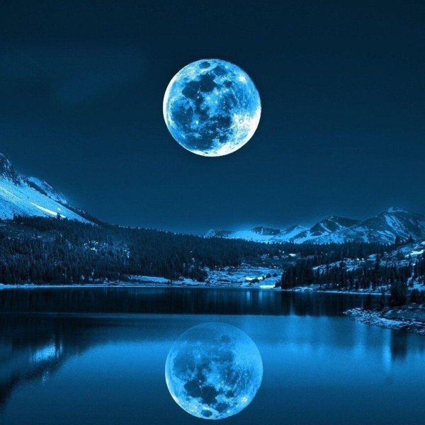 beautiful moon