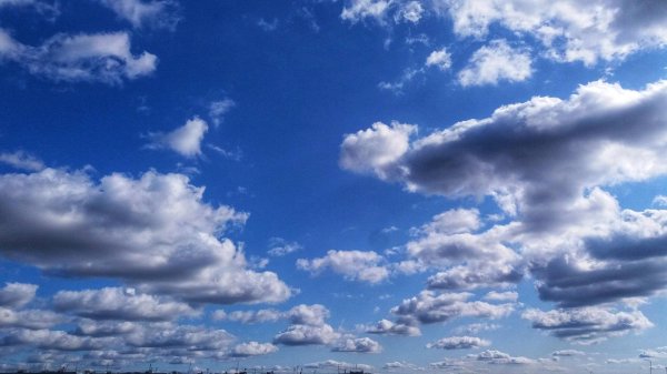 небо с облаками