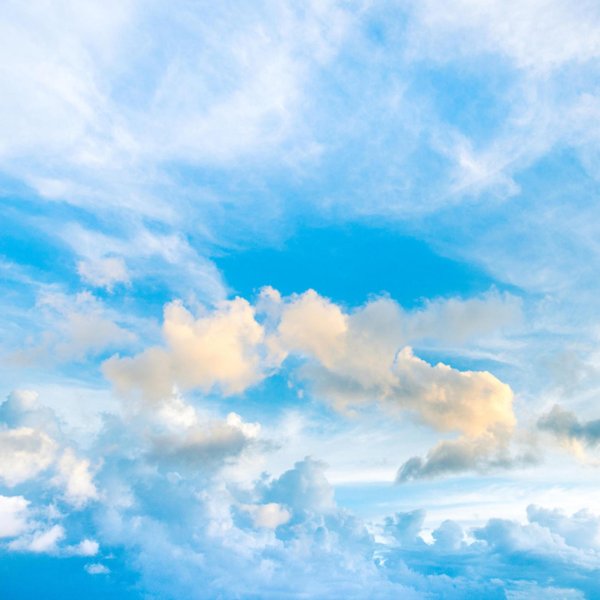 голубой фон неба