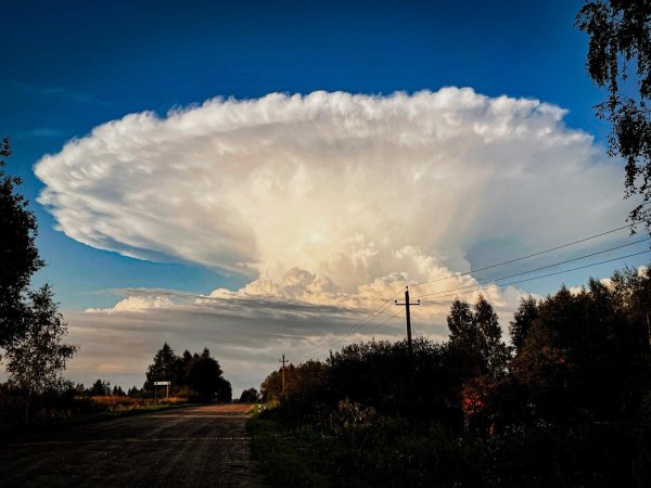 красивое облако