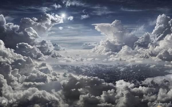 небо в облаках