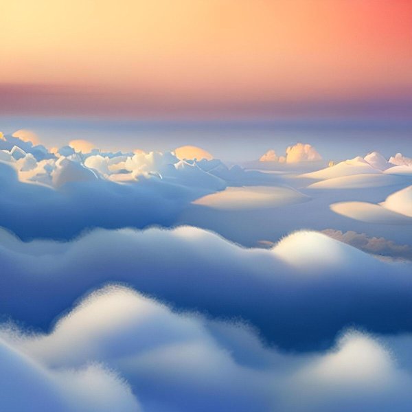 над облаками