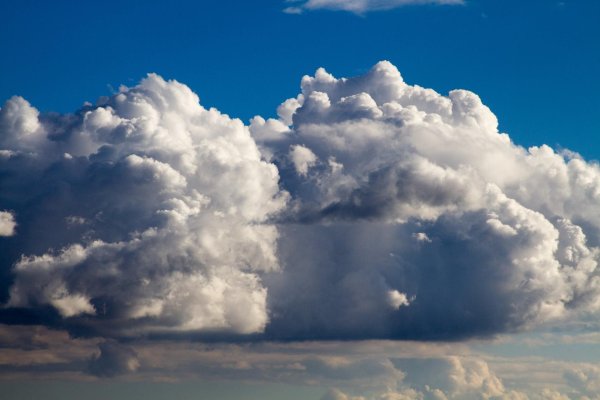 облака кучевые