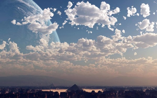 пейзаж неба