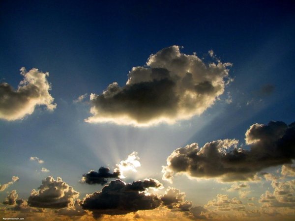 красивое облако