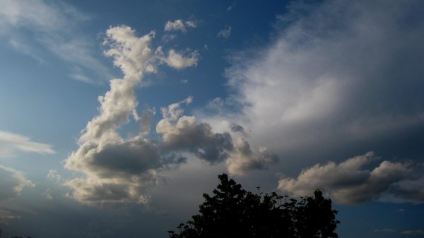 красивое облако