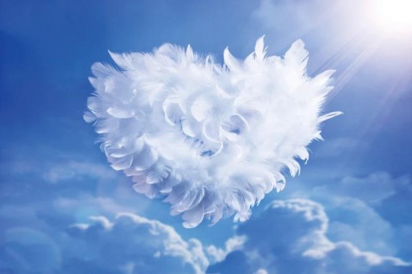 сердце из облаков