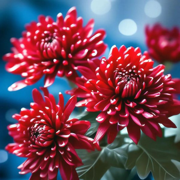 red chrysanthemum