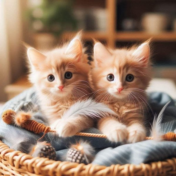 рыжие котята