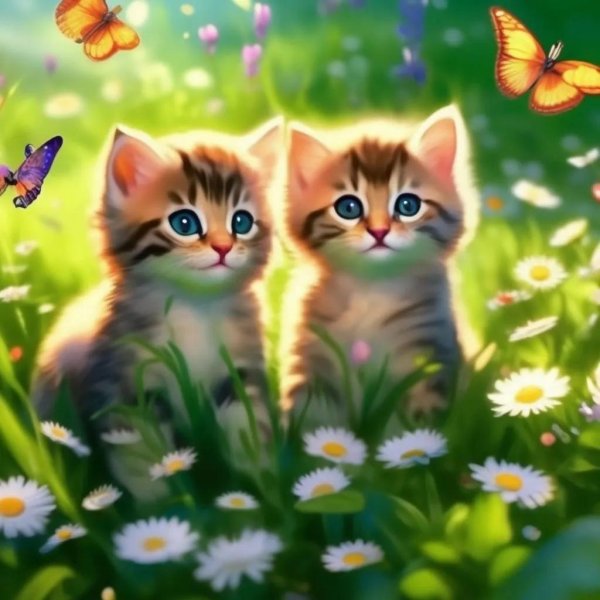 котенок рыжий