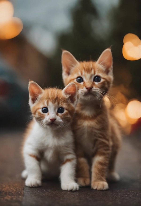 маленькие коты