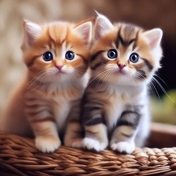 котенок красивый