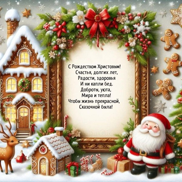 рождество санта