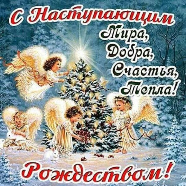с рождеством