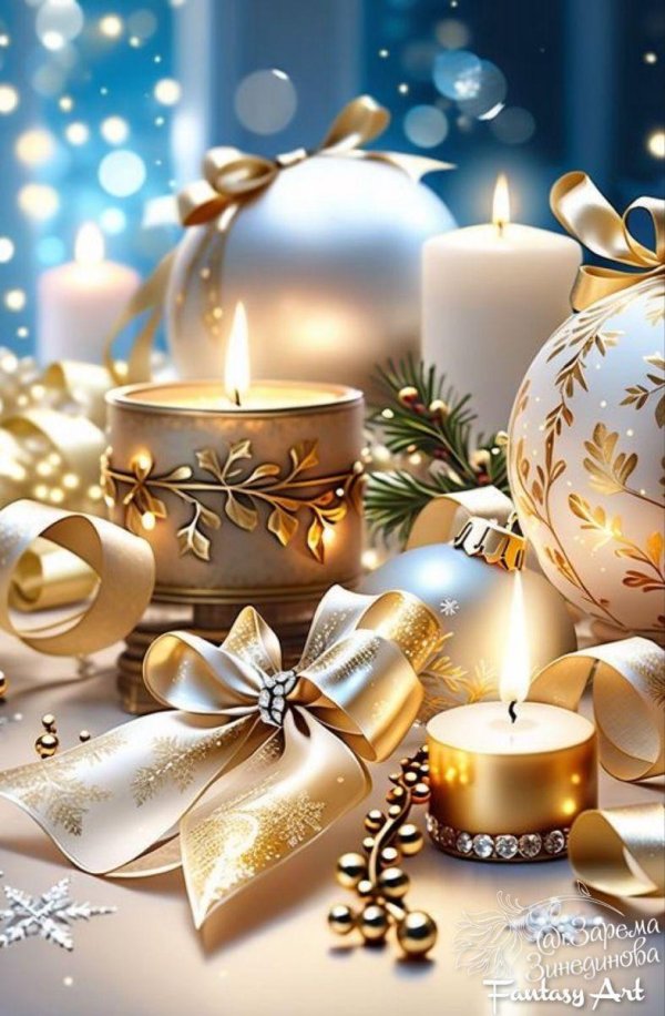 новогоднее открытки