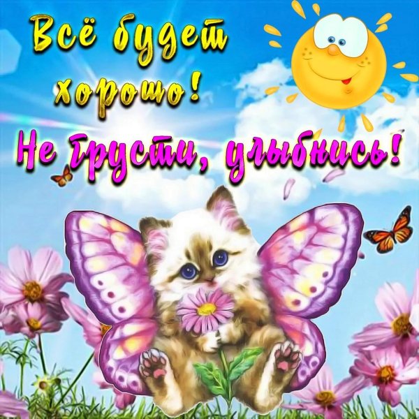 позитивные открытки