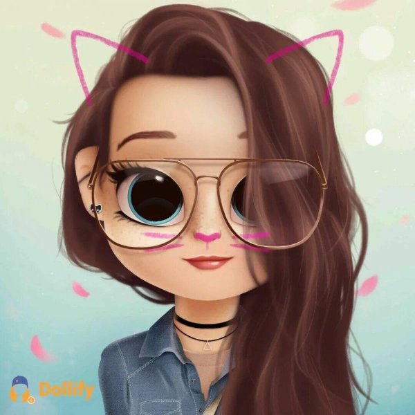 девочка милая рисунок