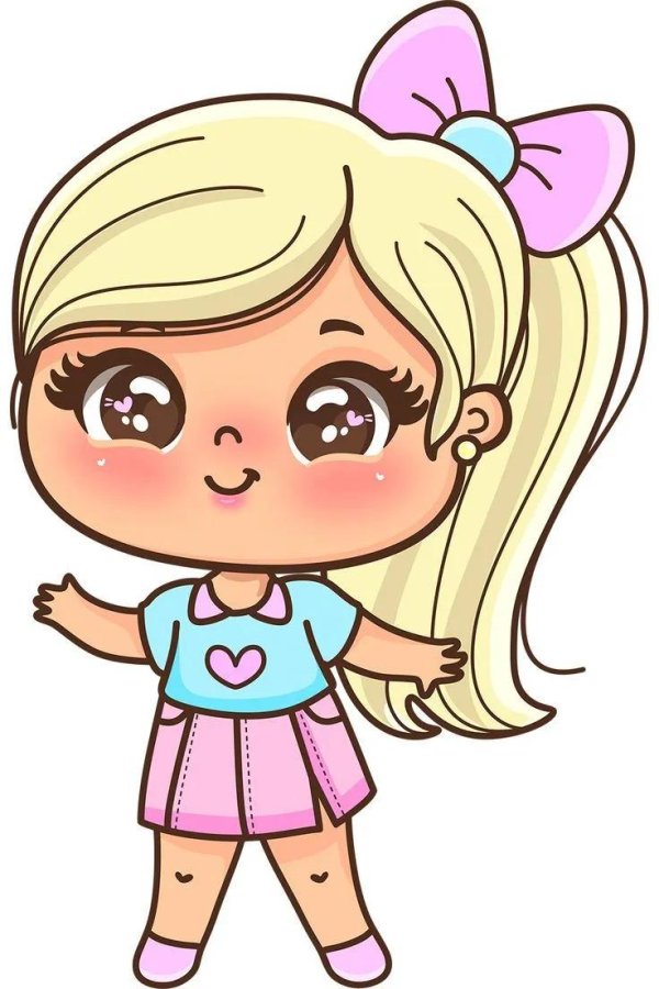 рисунок девочек