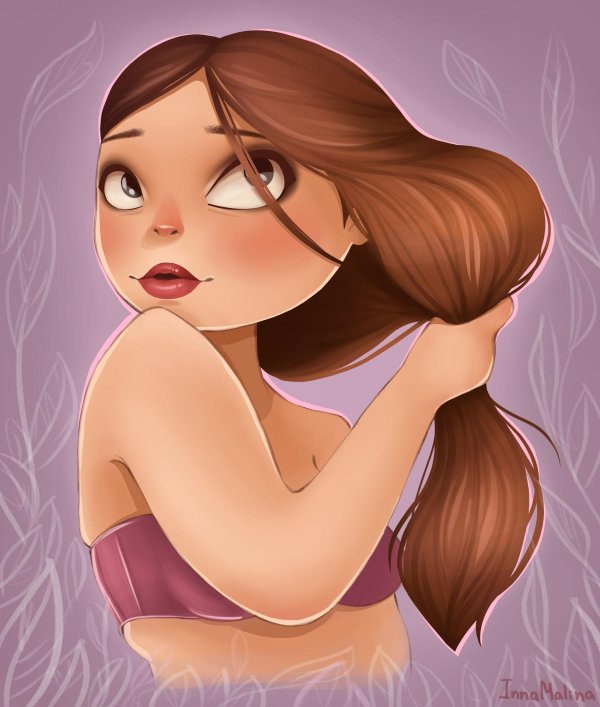 мультяшки девушки