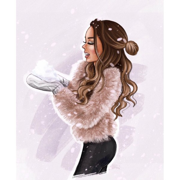 модная иллюстрация