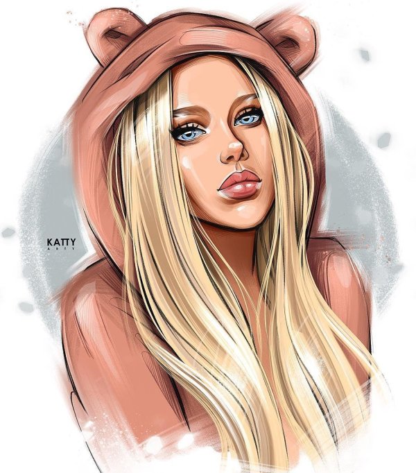 иллюстрации девушек