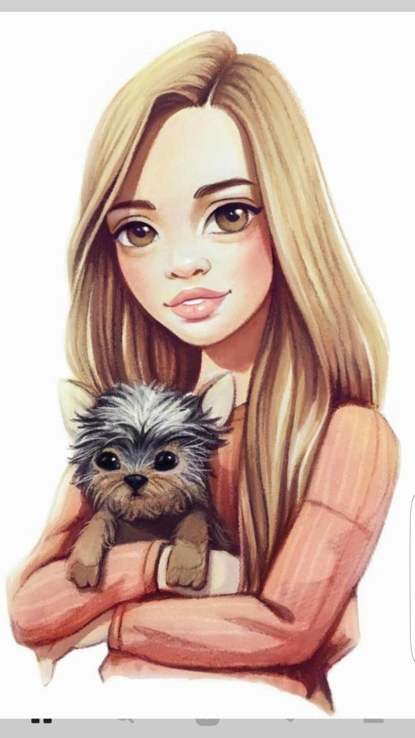 иллюстрации девушек