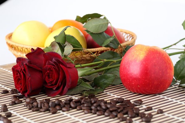 доброе утро с яблоками