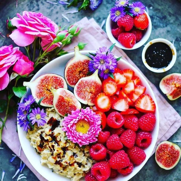 завтраки красивые