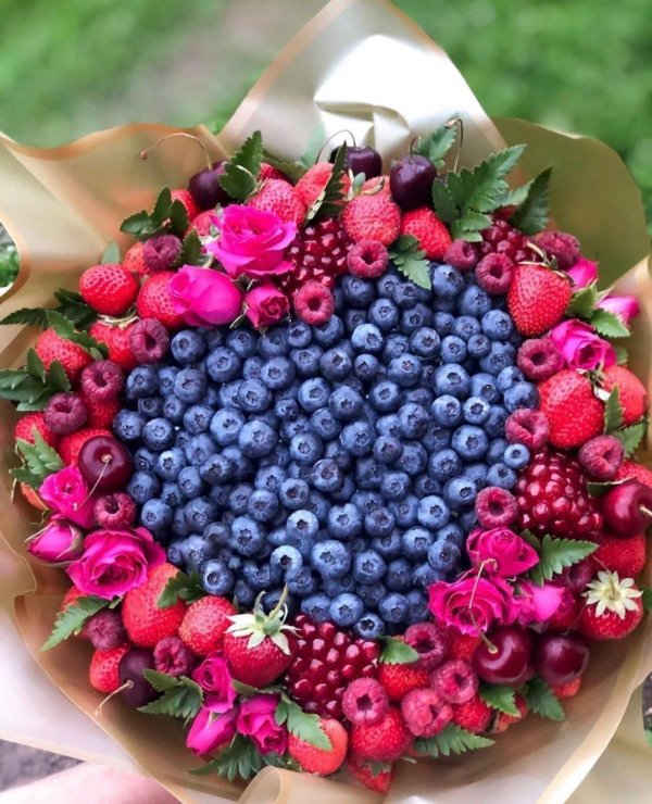 ягодные букеты