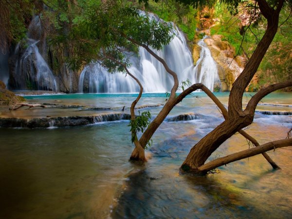 красивые пейзажи с водопадами