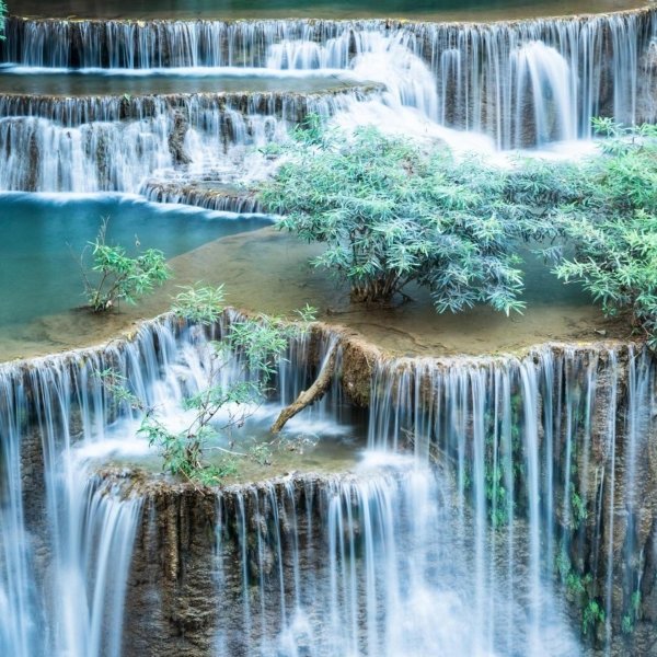 каскадные водопады мартина