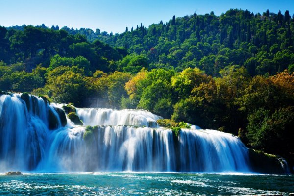 красивые водопады