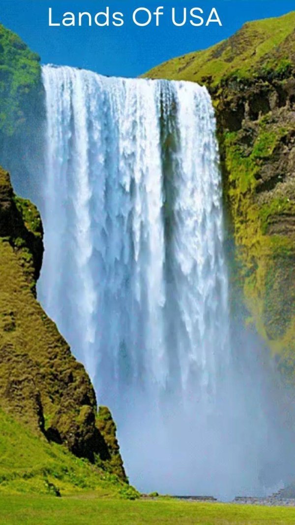 водопад скоугафосс