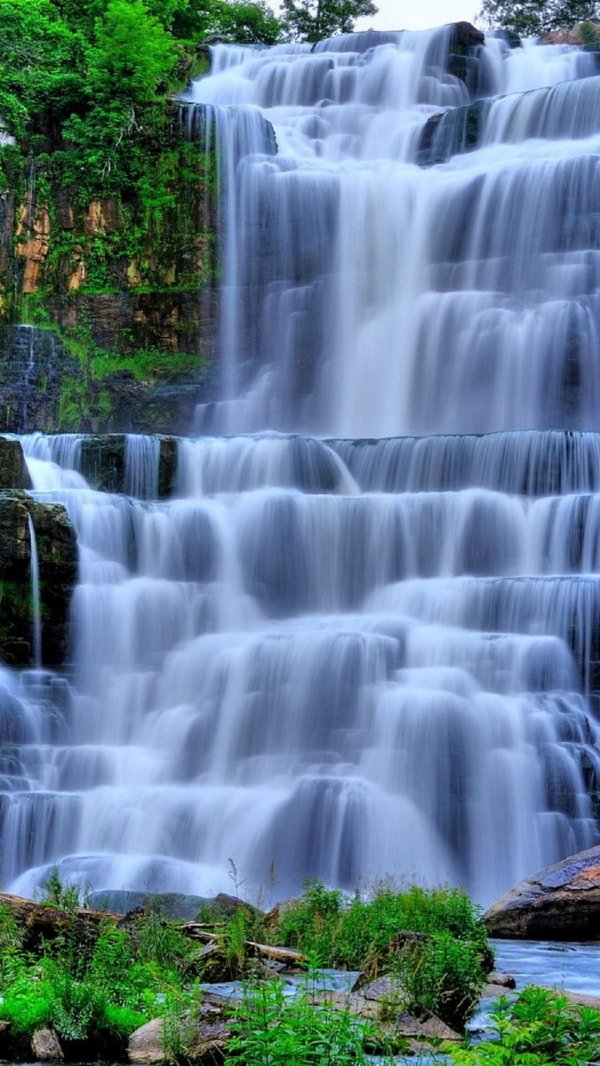 красивые водопады