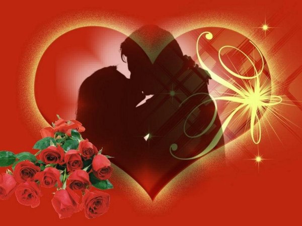 красивая открытка любимой