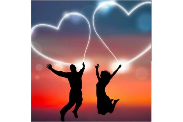 романтические сердечки