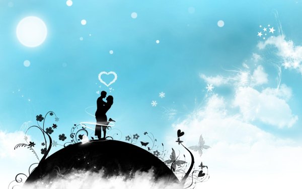 открытка для влюбленных