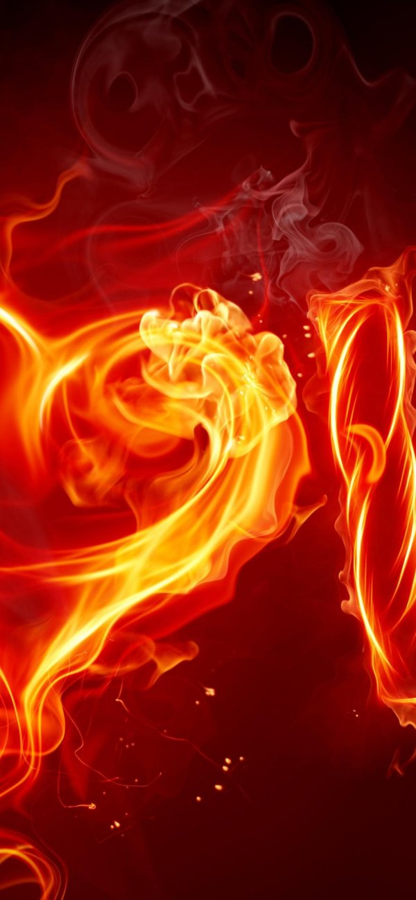 огненные буквы