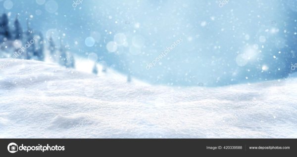 снежные фоны