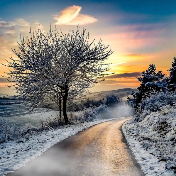 дорога зимняя