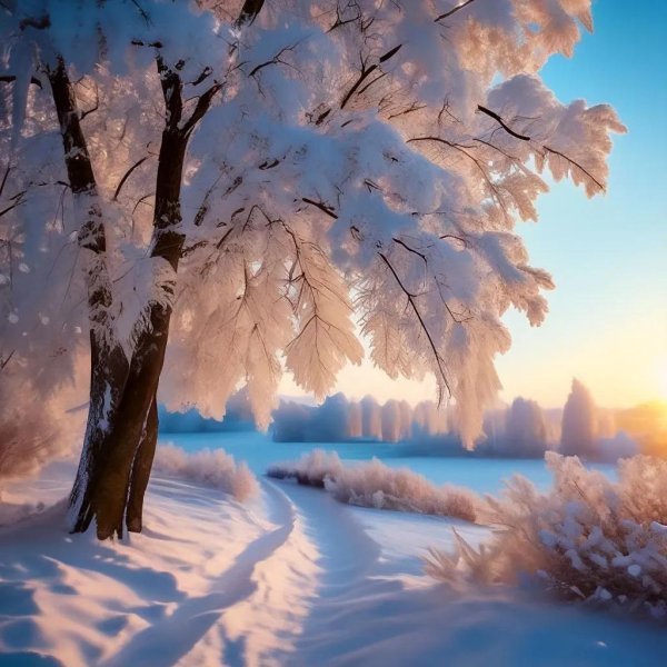 зимняя природа