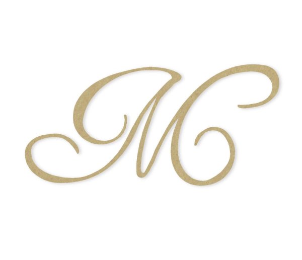 каллиграфия буква м